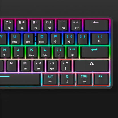Wsireles Bluetooth Keyboard Colorful PBT