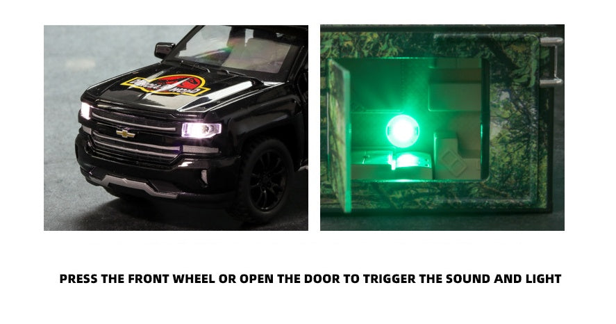 Alloy toy transport vehicle