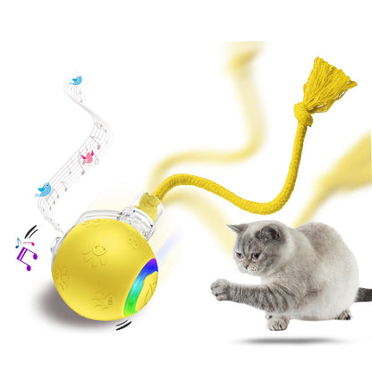 Intelligent Gravity Cat Toy Ball Strap Electric Rope Cat