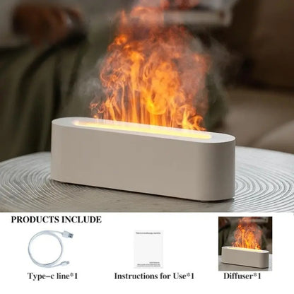 Flame Aroma Diffuser Air Humidifier Ultrasonic