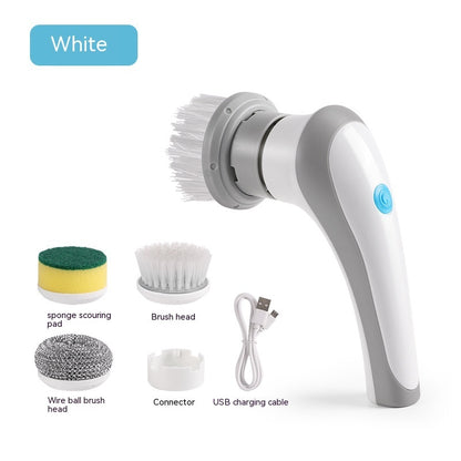 Electric Cleaning Brush 4 In 1 Spinning