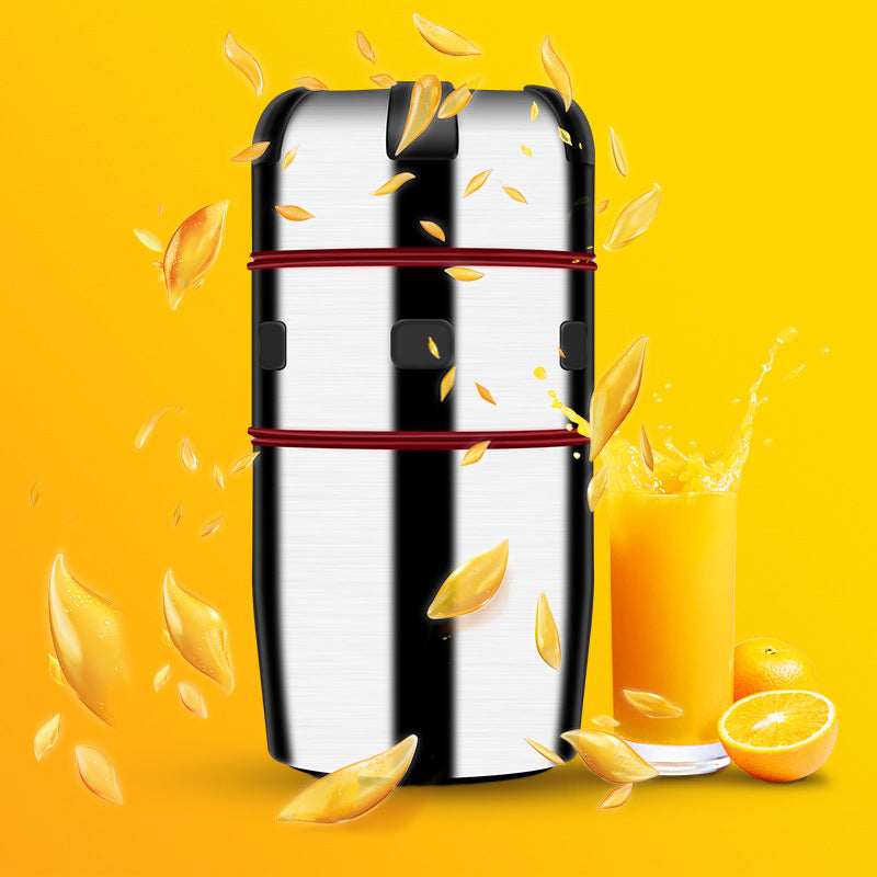 Electric Stainless Steel Citrus Juicer – Orange & Lemon Squeezer