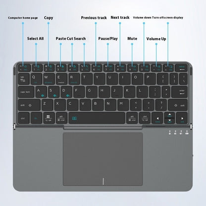 Wireless Foldable Bluetooth Keyboard