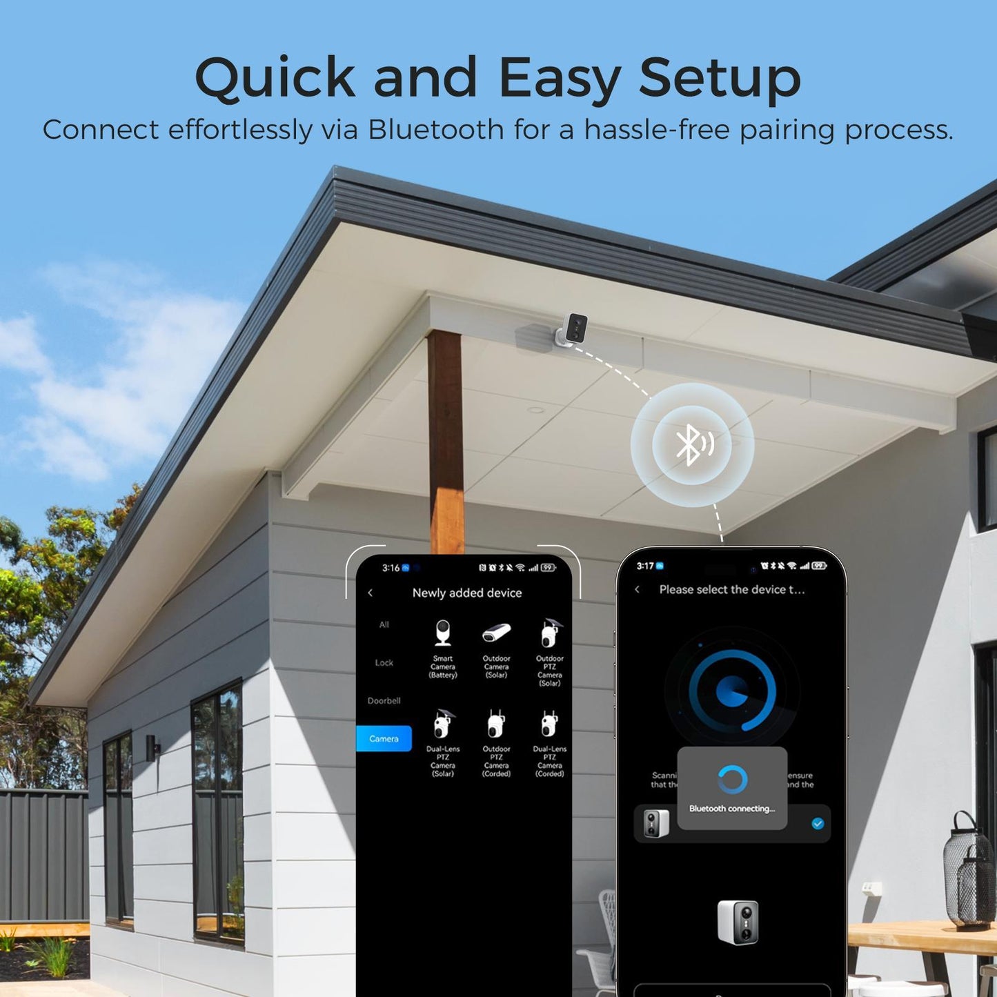 Wireless 4K Battery Security Camera with Night Vision