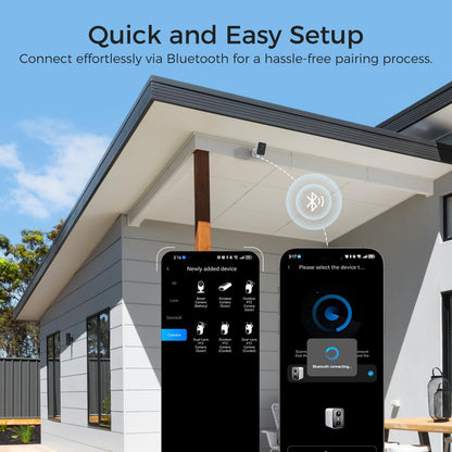 Wireless 4K Battery Security Camera with Night Vision