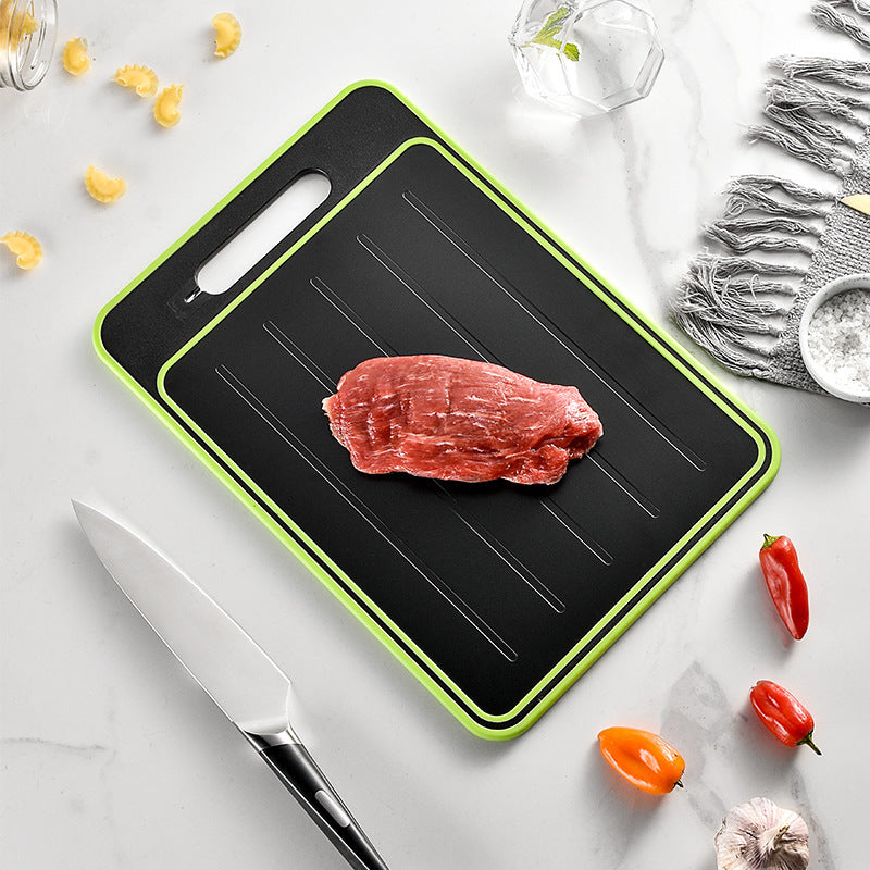 Double-Sided Aluminum Cutting Board for Kitchen