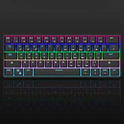 Wsireles Bluetooth Keyboard Colorful PBT