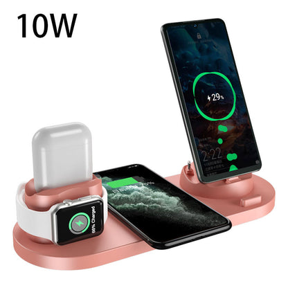 Fast Wireless Charging Station for iPhone, Watch & AirPods