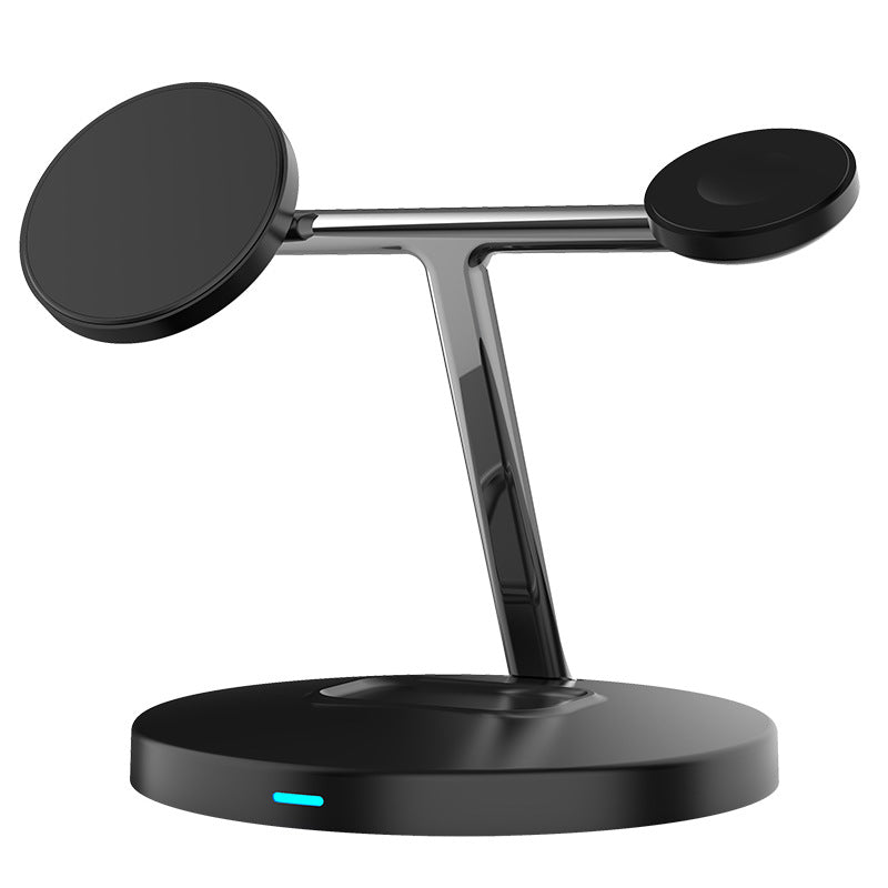 3-in-1 Wireless Charging Station – Fast Charge Stand for Phone, Watch & Earbuds