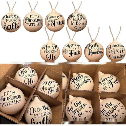 Funny Christmas Ornament – “It’s Christmas Bitches