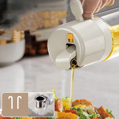 2 in 1 Oil Sprayer & Pourer Bottle – BBQ & Baking