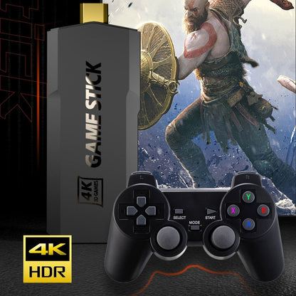 4K HD Wireless TV Game Console Stick with Built-in Games