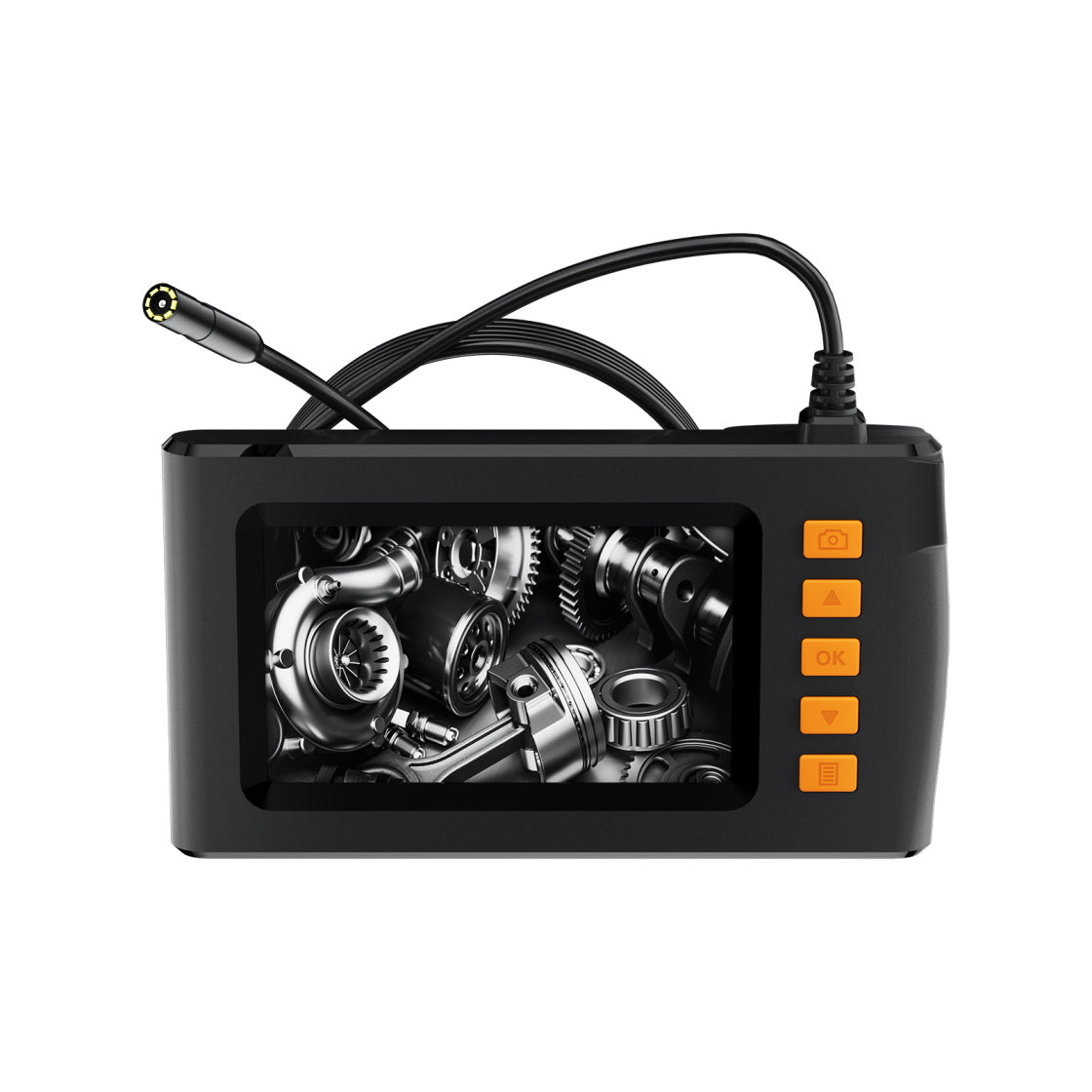 4.3″ Dual Lens Endoscope Inspection Camera with LED Light