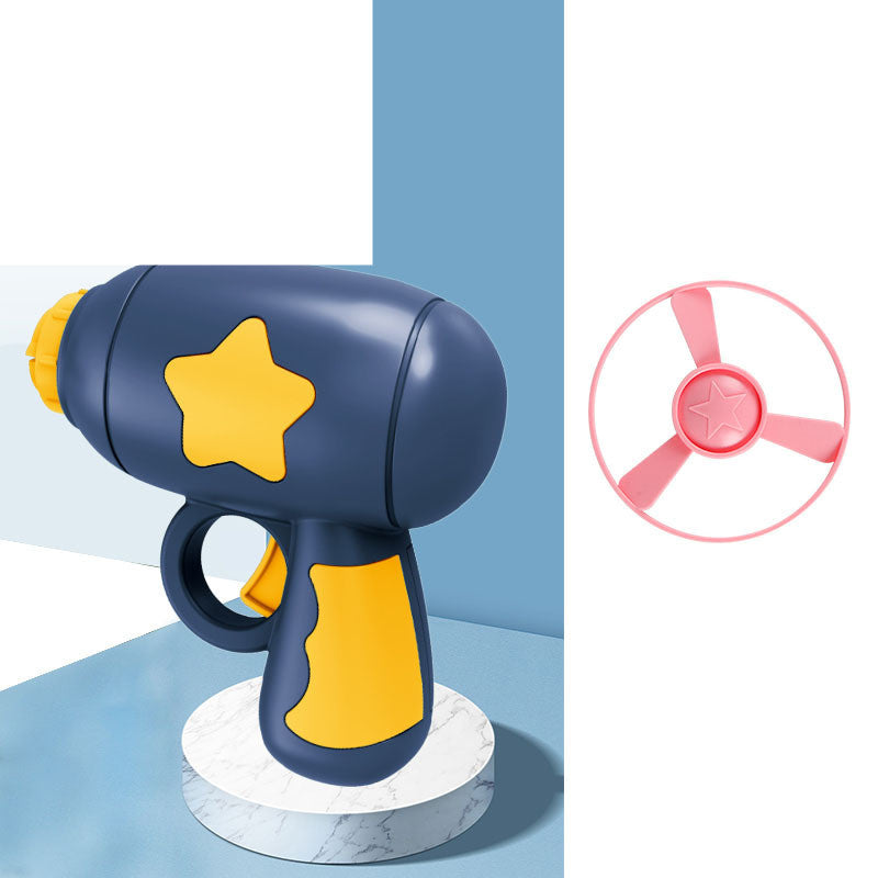 LED Flying Saucer Launcher Party Toy