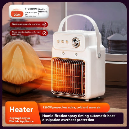 2-in-1 Portable Heater & Humidifier (1200W)