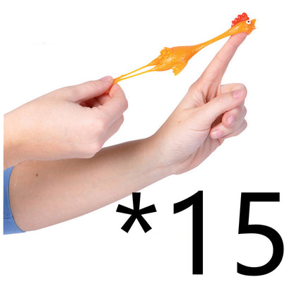 Catapult Launch Rubber Catapulted Chicken Toys