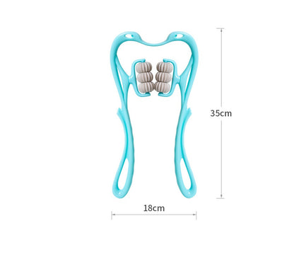 Premium 6-Wheel Neck & Shoulder Massage Roller