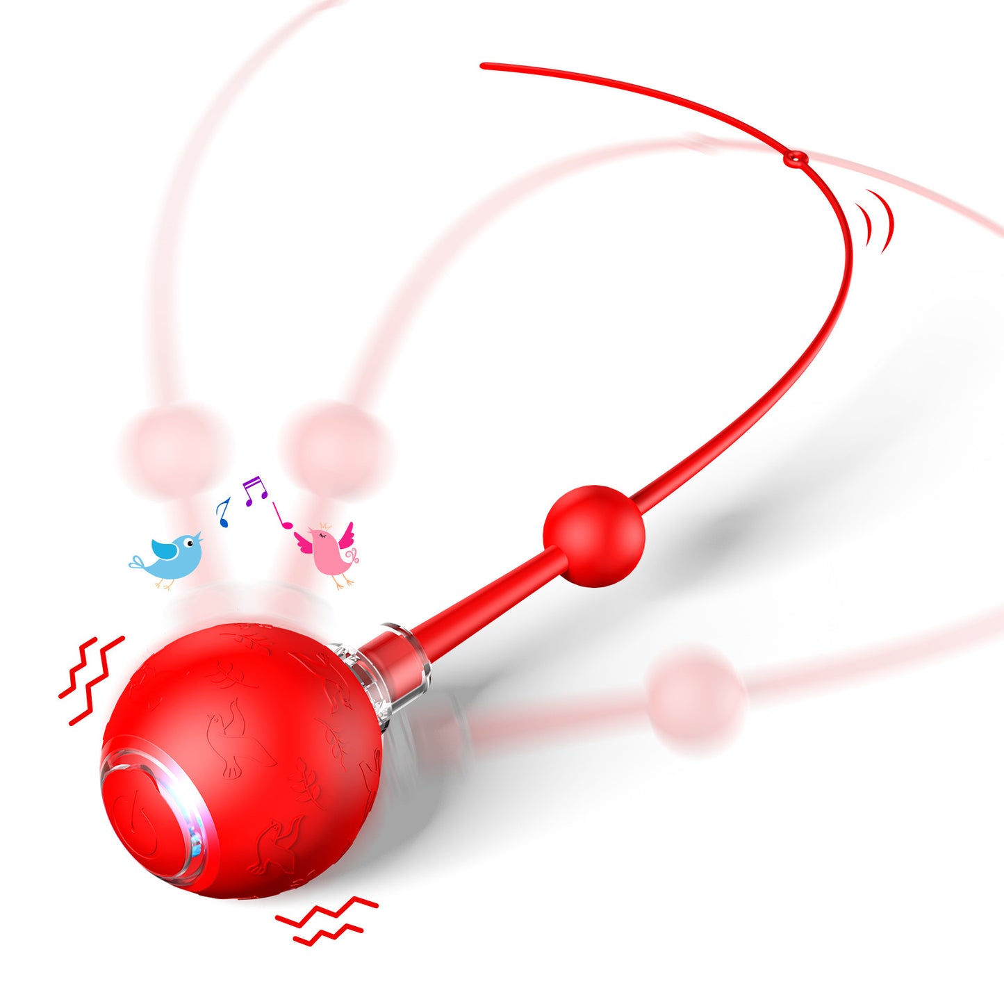 Intelligent Gravity Cat Toy Ball Strap Electric Rope Cat Teaser Toy Cat Toy