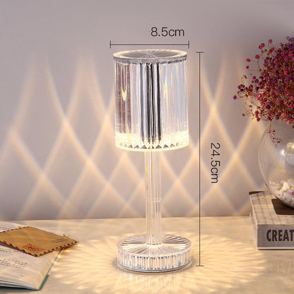Crystal Diamond LED Table Lamp