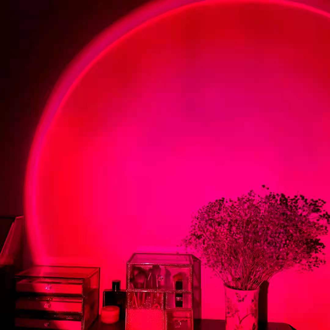Romantic Sunset Lamp for Bedroom & Photography