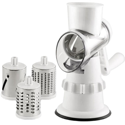 3 in 1 Manual Vegetable Slicer & Grater