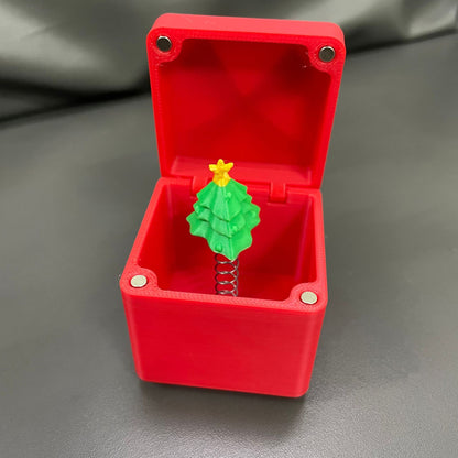 Christmas Halloween Gift Box Prank Middle Finger Toys