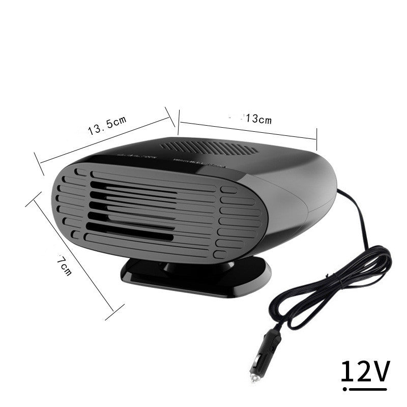 12V Portable Auto Heater Fan – Fast Heating Car Defroster & Cooling Fan for Windshield
