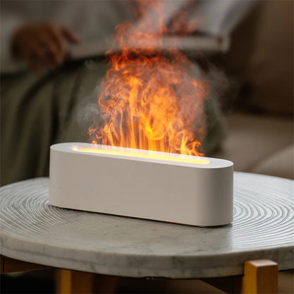 Flame Aroma Diffuser Air Humidifier Ultrasonic