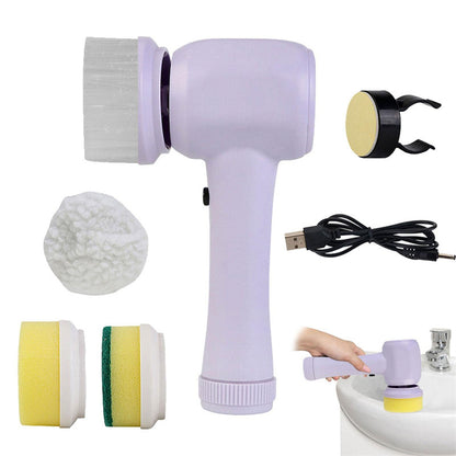 Electric Cleaning Brush 4 In 1 Spinning