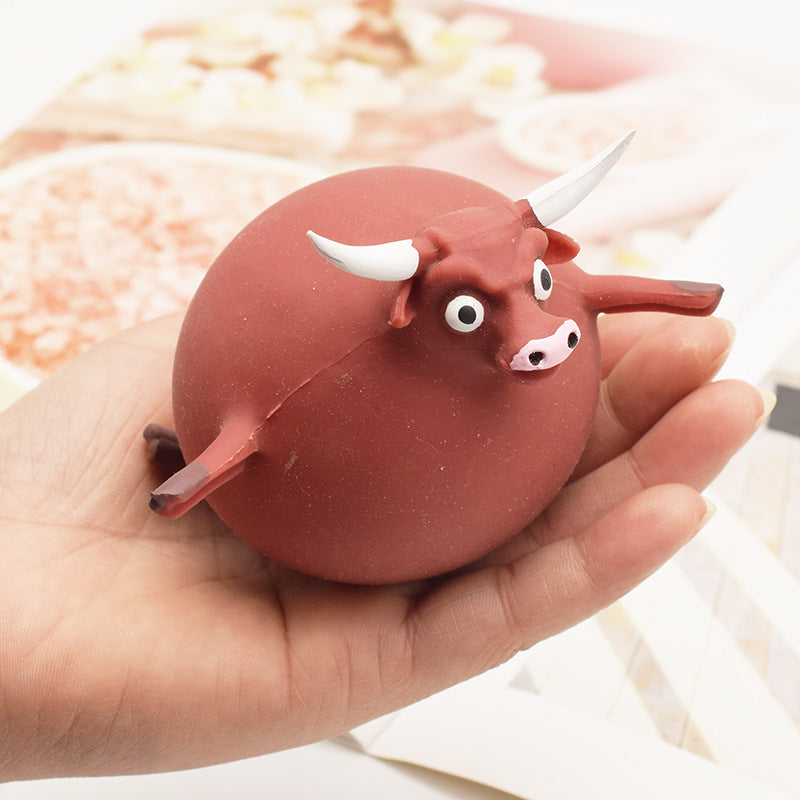 gift for golfersBlowable Squishy Animal Stress Toy – Fun Decompression Vent Toy for Kids & Adults