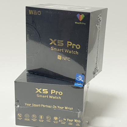X5 Pro NFC Smart Watch with Bluetooth Calling –
