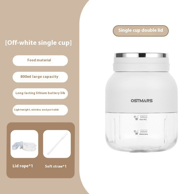 OSTMARS Portable Blender, USB Rechargeable Mini Juicer Cup for Smoothies, Shakes & Baby Food