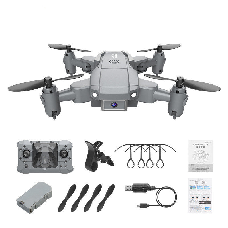 Mini Drone with HD Camera, Foldable Quadcopter, 4-Axis Stable Flight Toy Drone