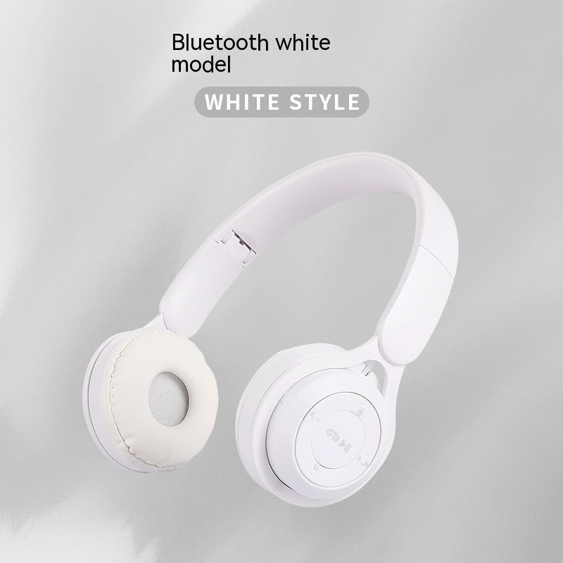 Wireless Bluetooth 5.0 On-Ear Headphones – 40mm Stereo Sound with Long Battery Life