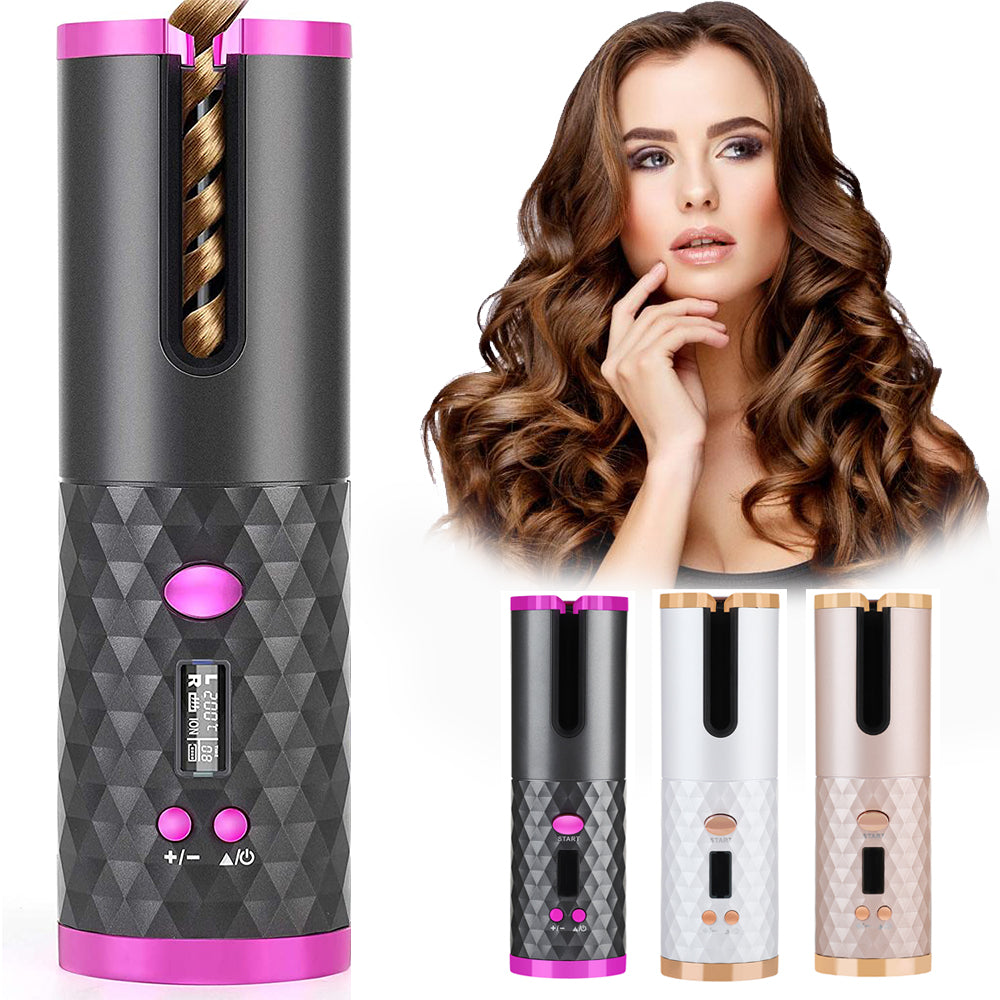 Cordless Automatic Hair Curler – Ceramic Curling Iron