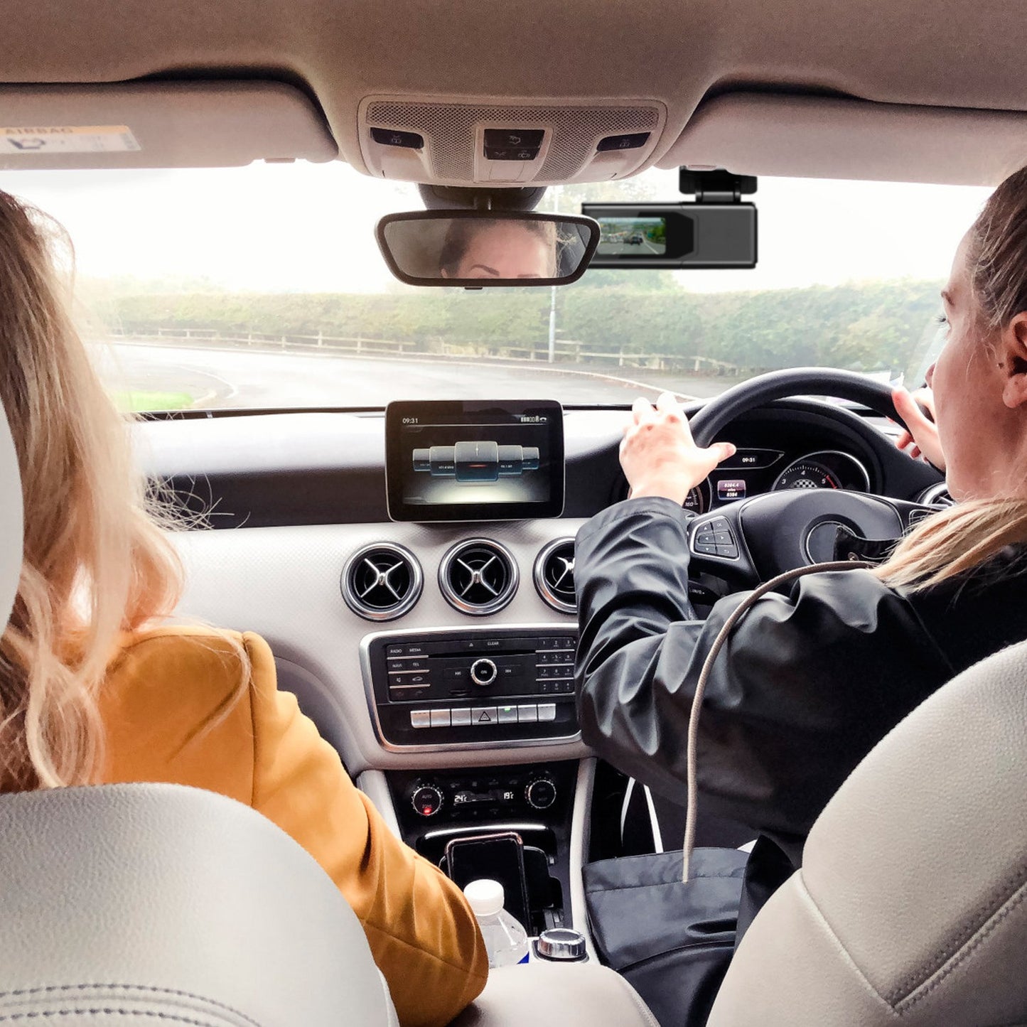 2K HD Car Dash Camera with WiFi & Night Vision