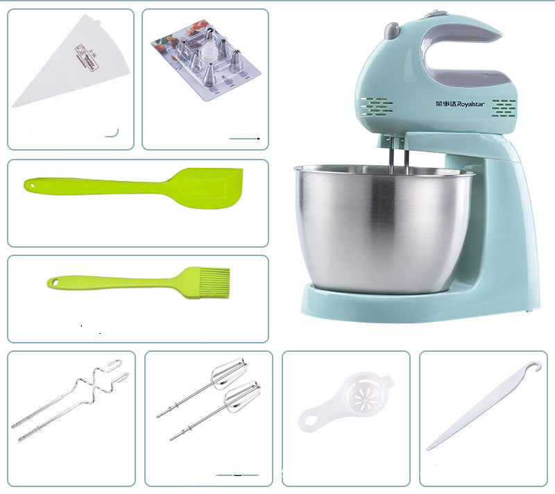 Electric Stand Mixer – Cake, Dough & Egg Beater with Stainless Steel Bowl