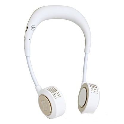 Neck Hanging Fan Leafless Portable