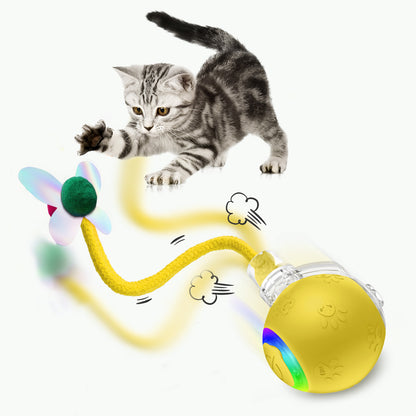 Intelligent Gravity Cat Toy Ball Strap Electric Rope Cat