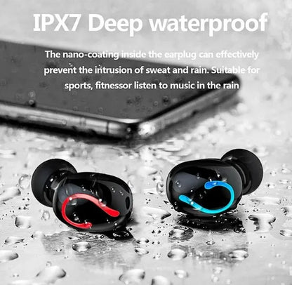 Bluetooth 5.1 Headset TWS Wireless  Headphones IPX7
