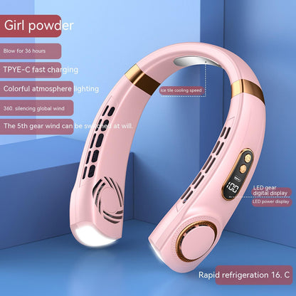 Rechargeable Bladeless Neck Fan
