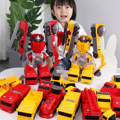Children's Magnetic Inertia Variety Toy Robot