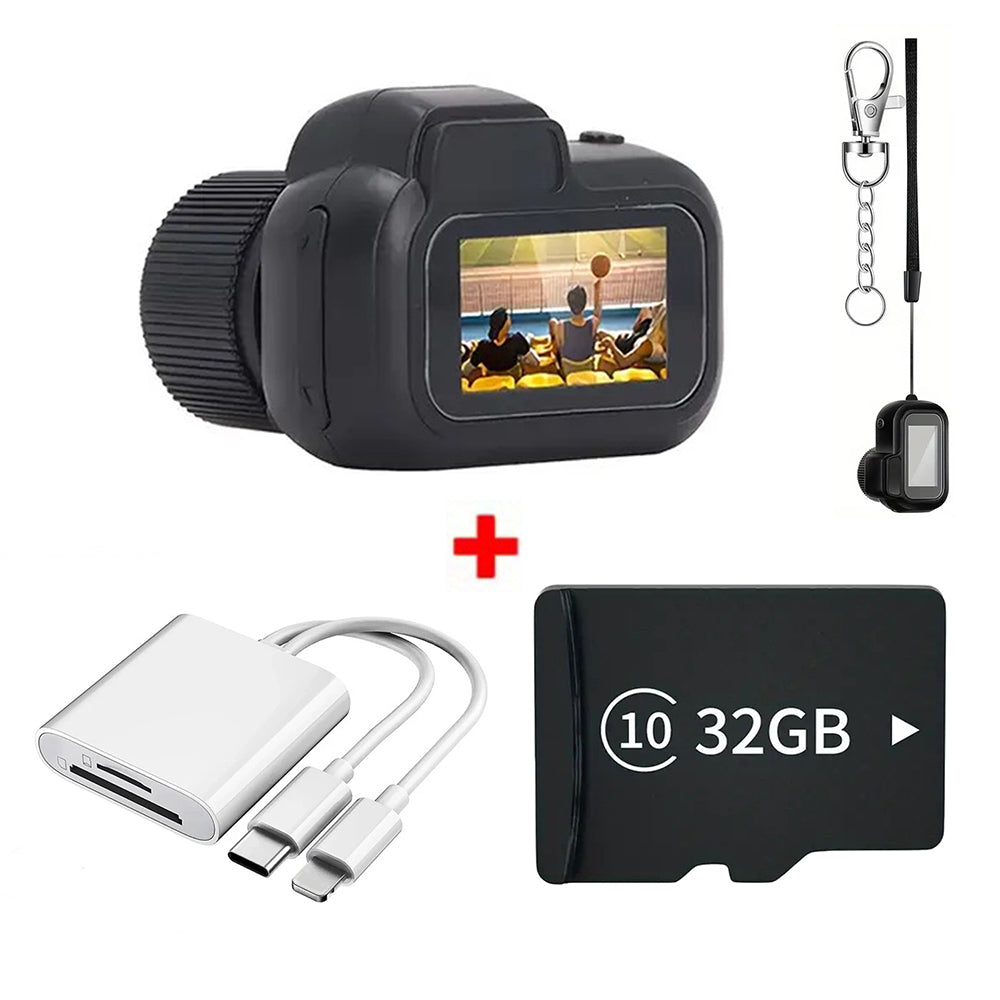 Mini Keychain Camera – 1080P HD Video
