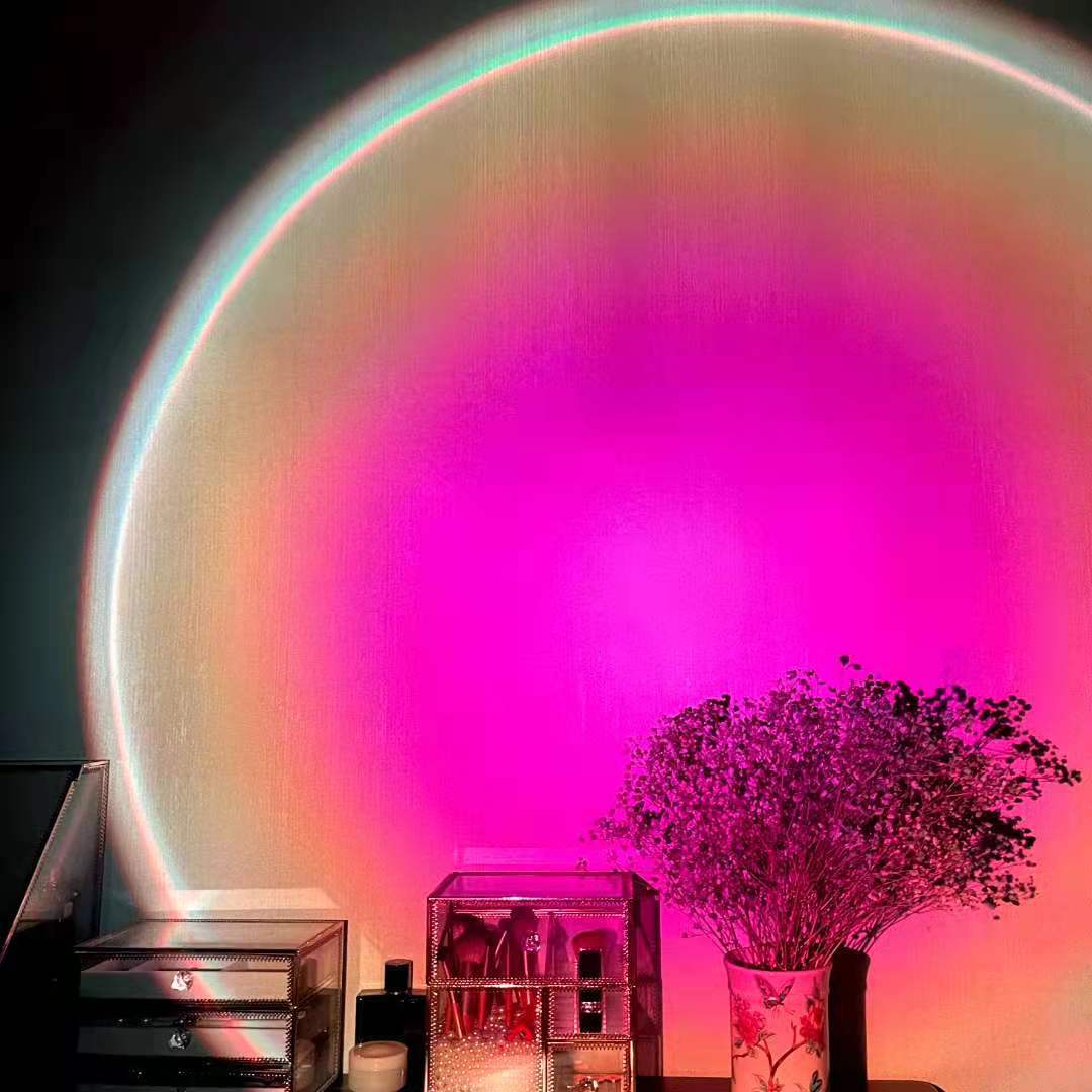 Romantic Sunset Lamp for Bedroom & Photography