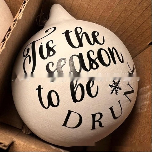 Funny Christmas Ornament – “It’s Christmas Bitches” Holiday Prank Tree Decoration