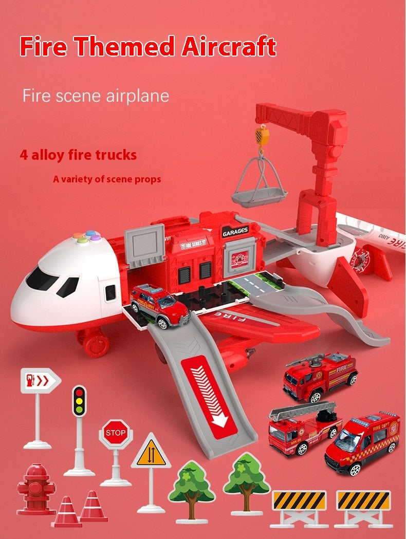 Children's Toy Catapult Track Storage Inertia Toy Car Model