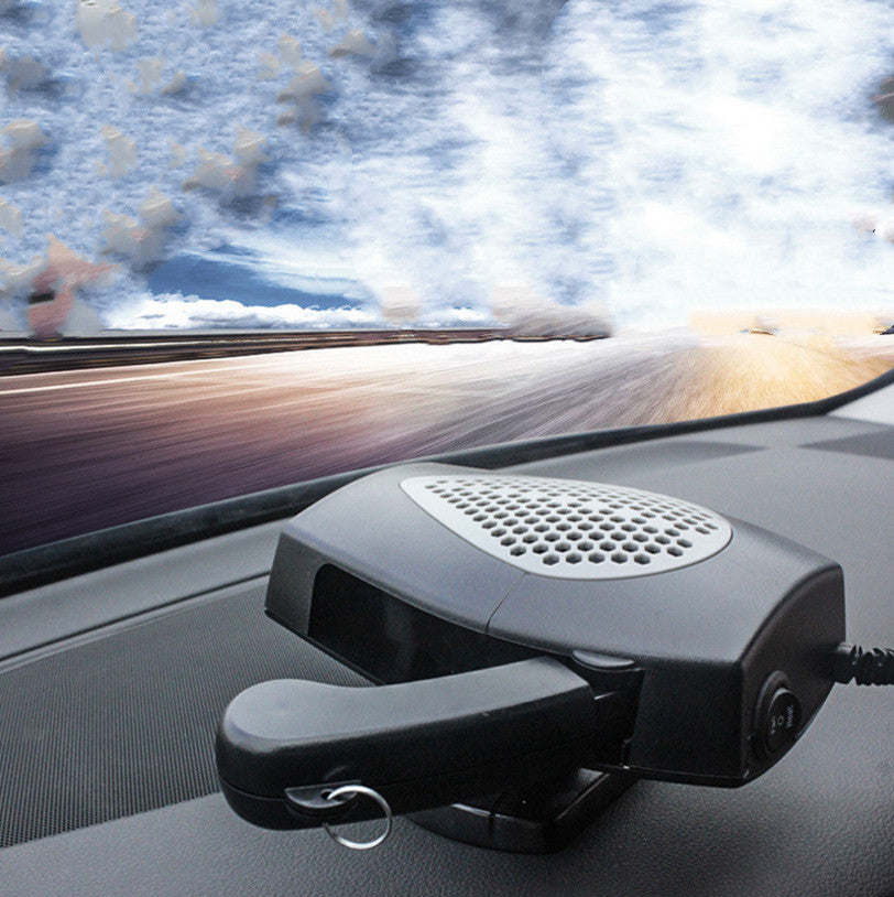 12V Portable Auto Heater Fan – Fast Heating Car Defroster & Cooling Fan for Windshield