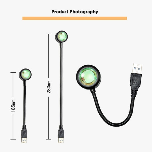 USB Sunset LED Night Lamp