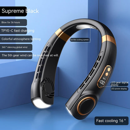 Rechargeable Bladeless Neck Fan