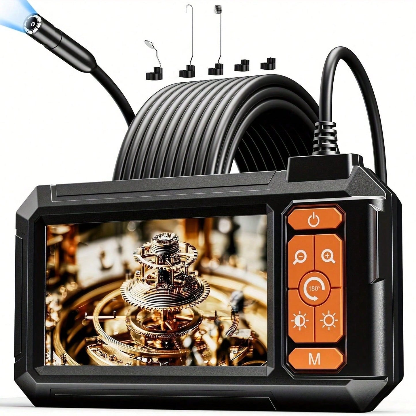 4.3″ HD Endoscope Inspection Camera (IP67 Waterproof)